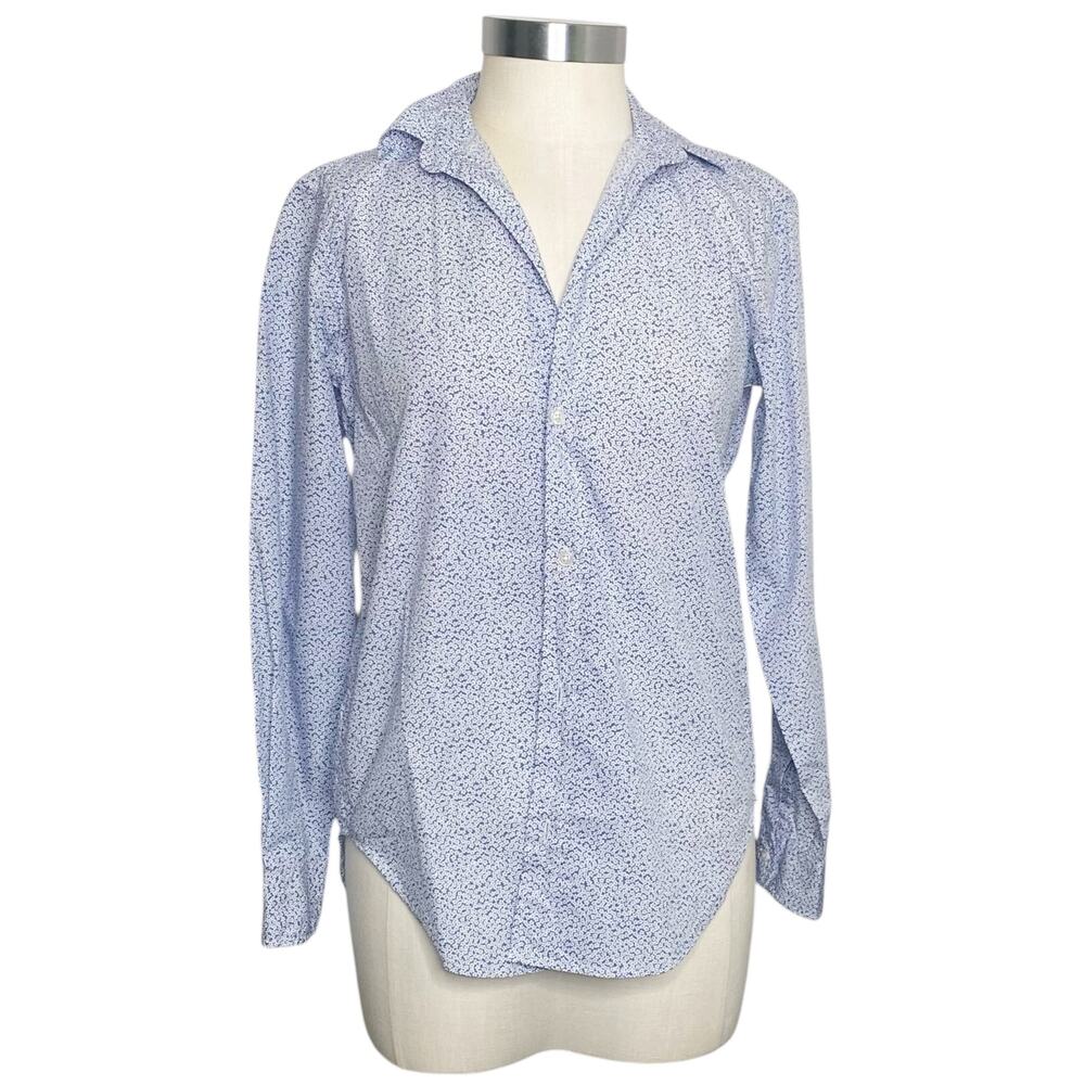 NWT Frank & Eileen Mini Floral Button Down Size XXS